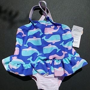 Baby girl Whale Bathing Suit